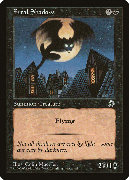 Feral Shadow (No Reminder Text)