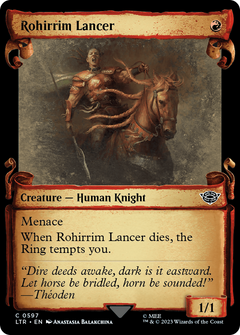 Rohirrim Lancer (0597) (Showcase)