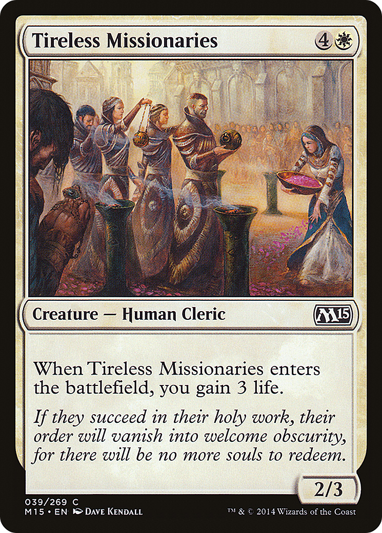 Tireless Missionaries - Foil