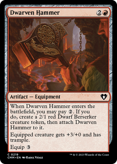 Dwarven Hammer - Foil