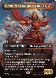 Alesha, Who Laughs at Fate (0343) (Borderless) - Foil