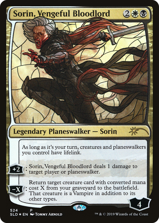 Sorin, Vengeful Bloodlord (524) (Showcase) - Foil