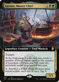 Gyome, Master Chef (332) (Extended Art)