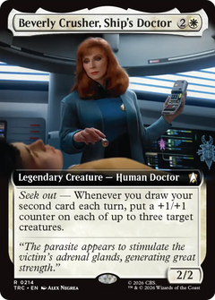 Beverly Crusher, Ship's Doctor (0214) (Extended Art) (TRC)
