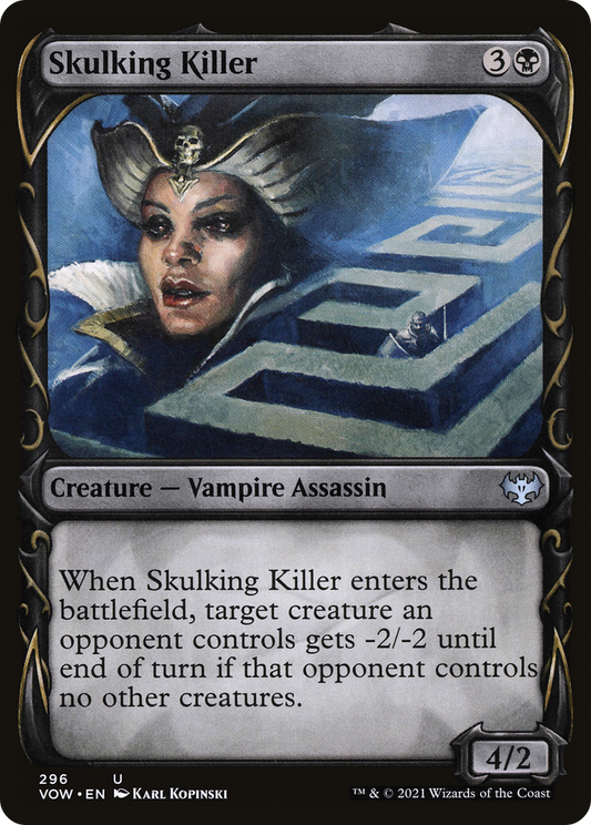 Skulking Killer (296) (Showcase) - Foil