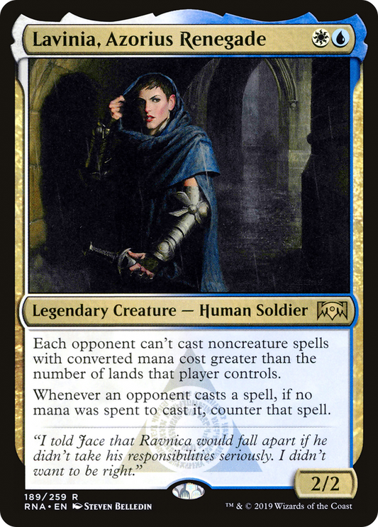 Lavinia, Azorius Renegade - Foil