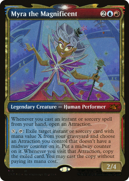 Myra the Magnificent (518) (Showcase) - Galaxy Foil