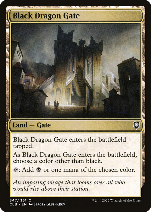 Black Dragon Gate - Foil