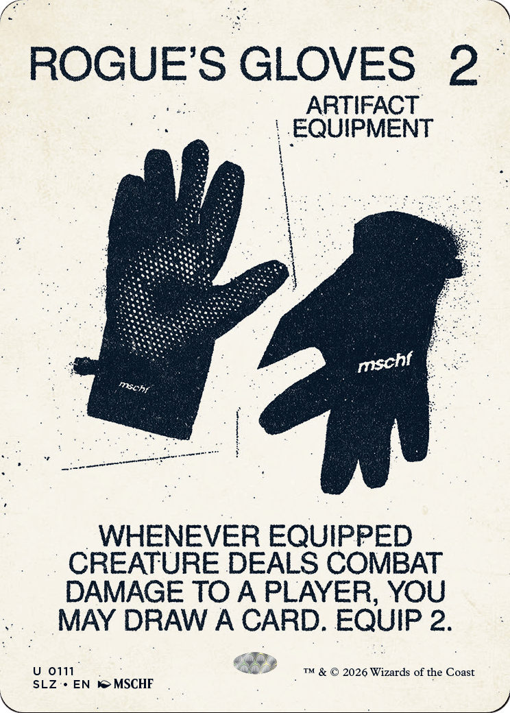 Rogue's Gloves (0111) (Showcase) (SLZ)