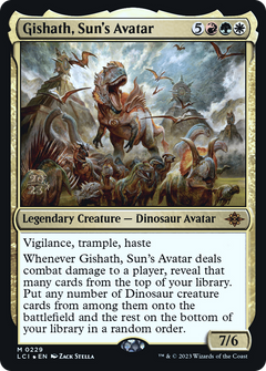Gishath, Sun's Avatar (0229) (Prerelease) - Foil