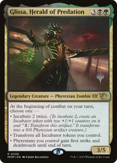 Glissa, Herald of Predation (0226) (Promo Pack) - Foil