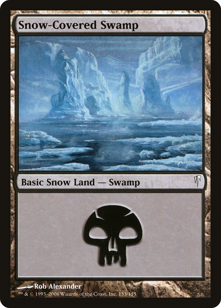 Snow-Covered Swamp (153) - Foil