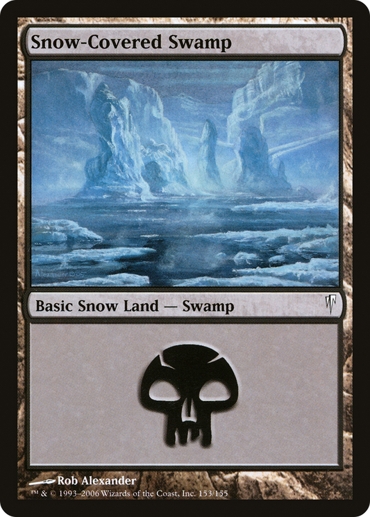 Snow-Covered Swamp (153) - Foil