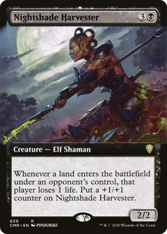 Nightshade Harvester (650) (Extended Art) - Foil