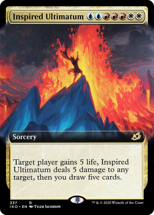 Inspired Ultimatum (337) (Extended Art) - Foil