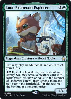 Loot, Exuberant Explorer (0106) (Prerelease) - Foil