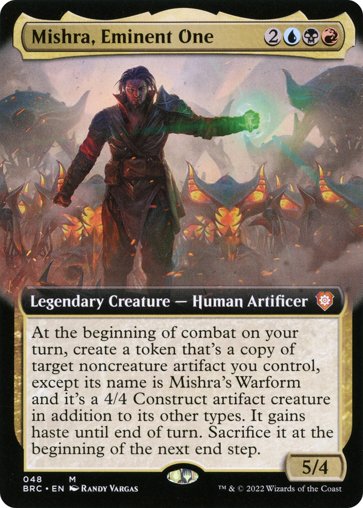 Mishra, Eminent One (048) (Extended Art) - Foil