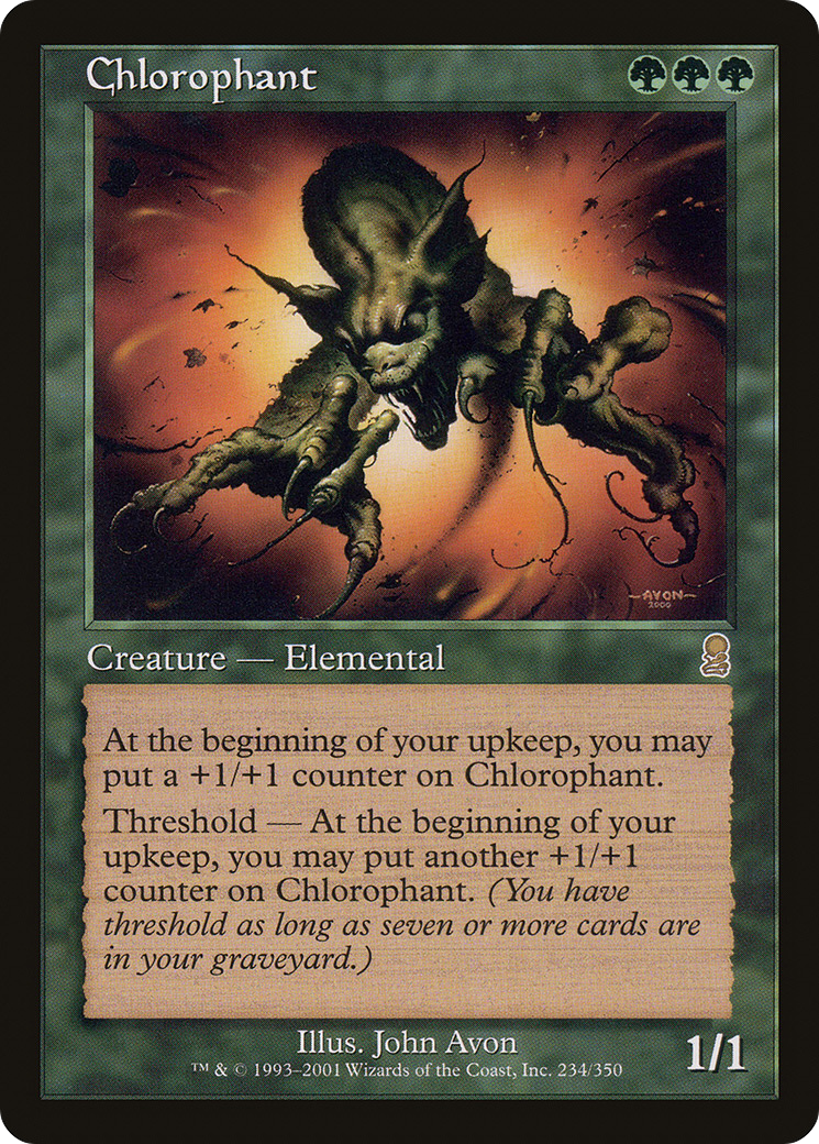 Chlorophant - Foil