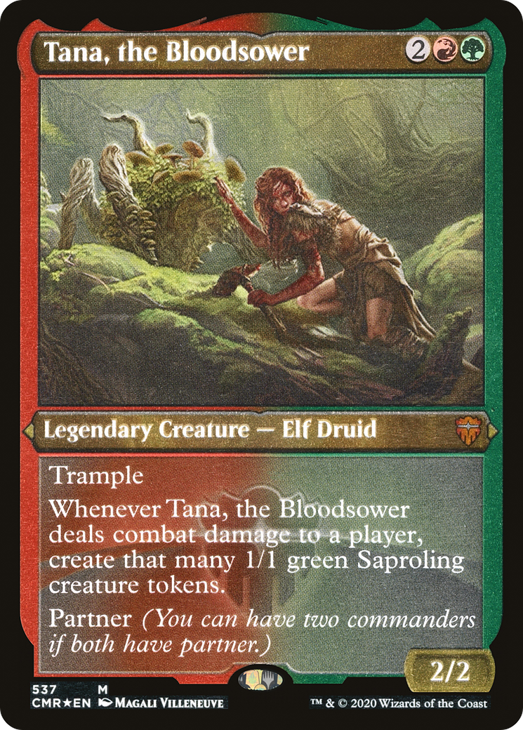 Tana, the Bloodsower - Foil Etched