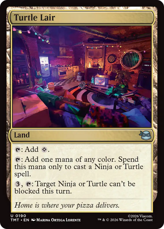 Turtle Lair  (TMT) - Foil