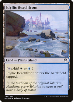 Idyllic Beachfront - Foil