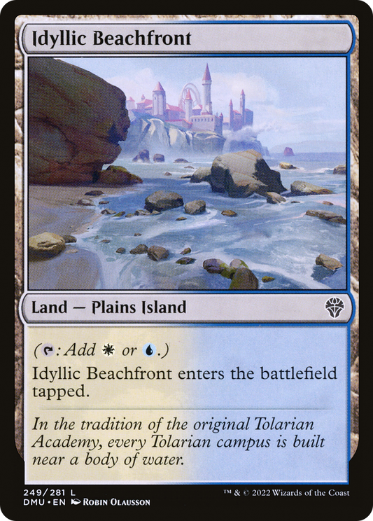 Idyllic Beachfront - Foil