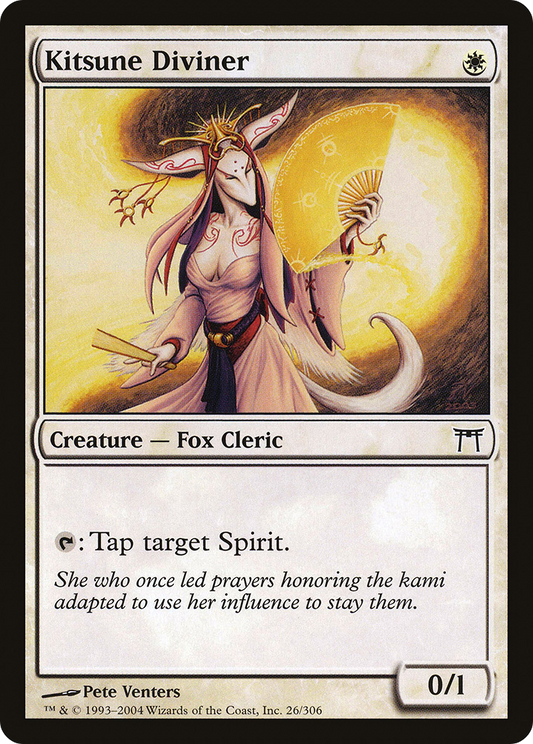 Kitsune Diviner - Foil