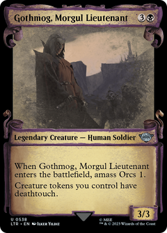 Gothmog, Morgul Lieutenant (0538) (Showcase) - Silver Foil