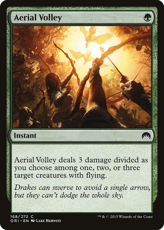 Aerial Volley - Foil