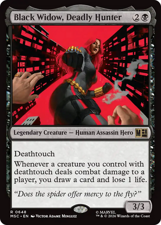 Black Widow, Deadly Hunter (MSC) - Foil