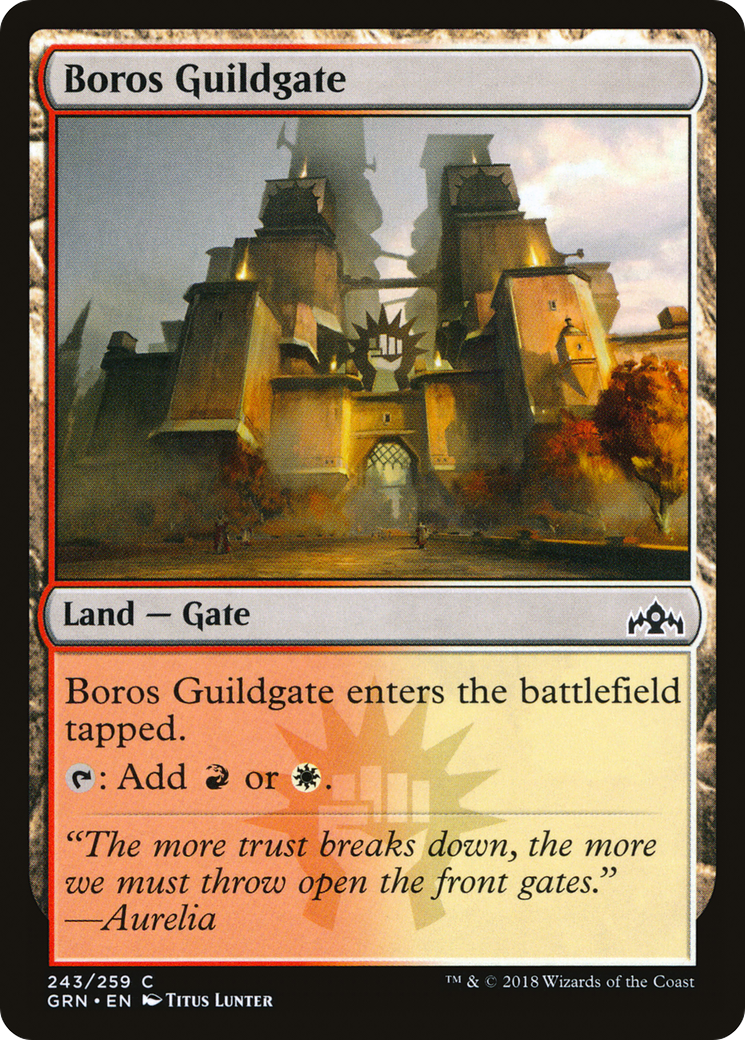 Boros Guildgate (243) - Foil