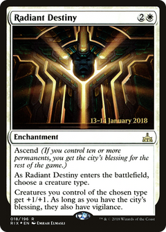 Radiant Destiny (018) (Prerelease) - Foil