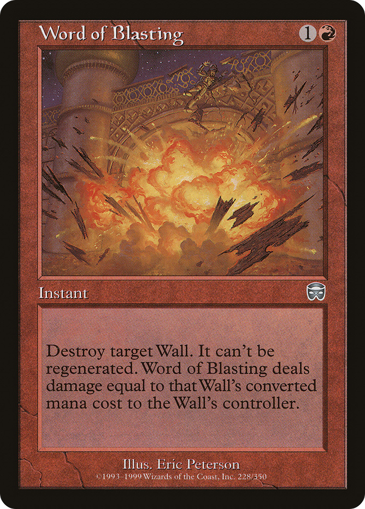 Word of Blasting - Foil