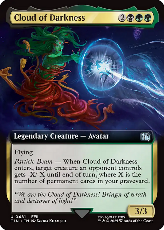Cloud of Darkness (0481) (Extended Art) - Foil
