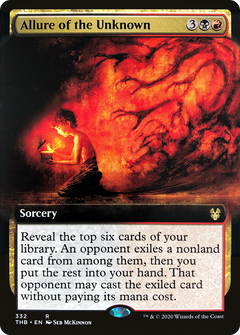 Allure of the Unknown (332) (Extended Art) - Foil