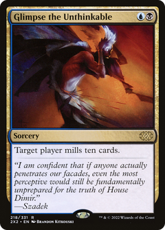 Glimpse the Unthinkable - Foil