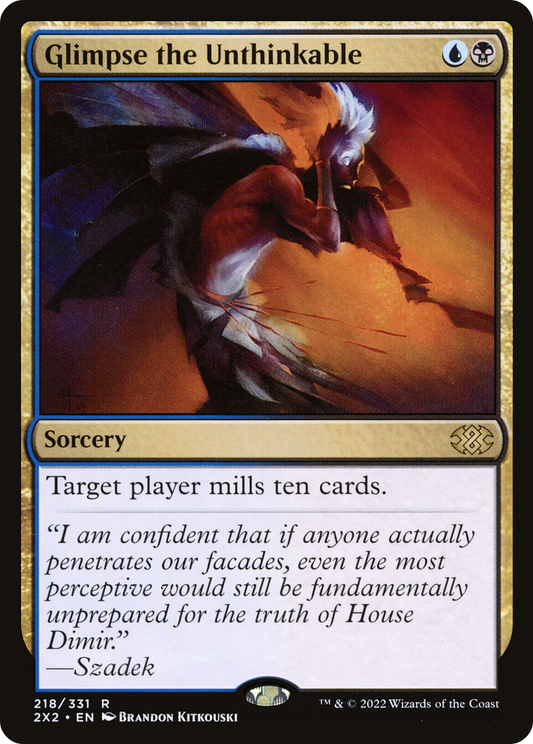 Glimpse the Unthinkable - Foil
