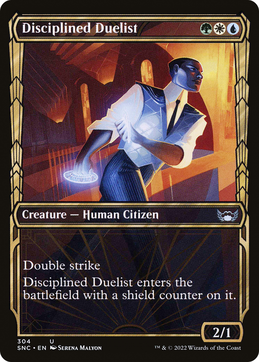 Disciplined Duelist (304) (Showcase) - Foil