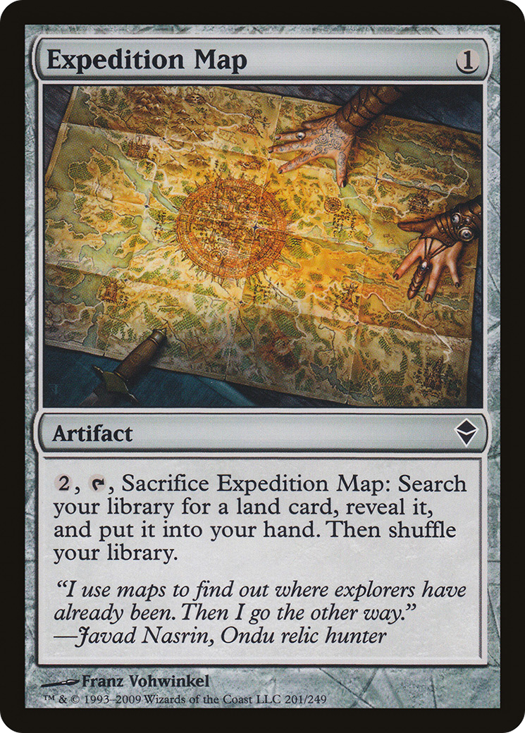 Expedition Map - Foil