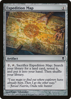 Expedition Map - Foil