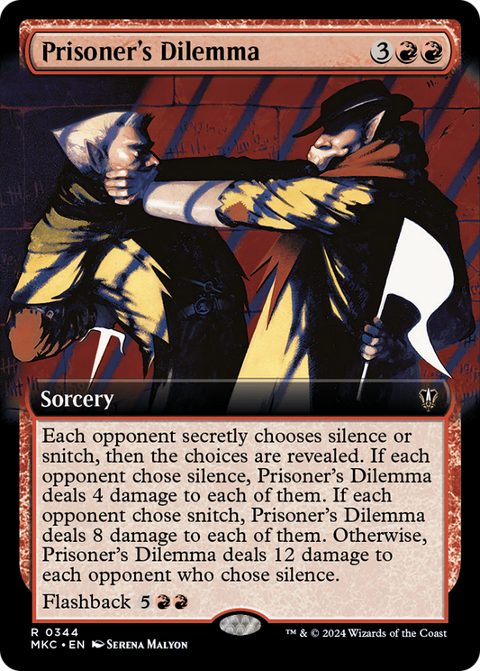 Prisoner's Dilemma (0344) (Extended Art)