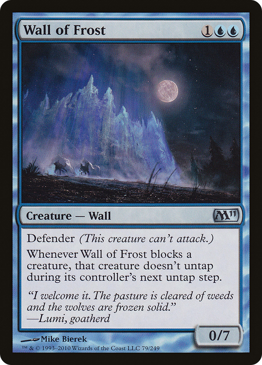 Wall of Frost - Foil