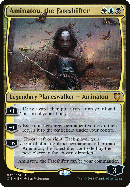 Aminatou, the Fateshifter (Oversized) - Foil