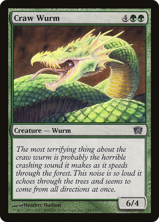 Craw Wurm - Foil