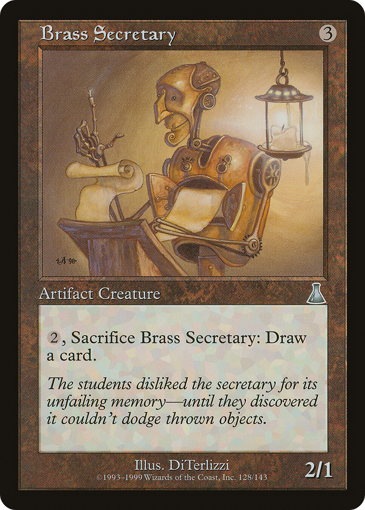 Brass Secretary - Foil