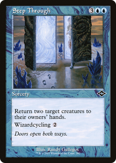 Step Through (392) (Retro Frame) - Foil Etched