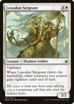 Loxodon Sergeant - Foil