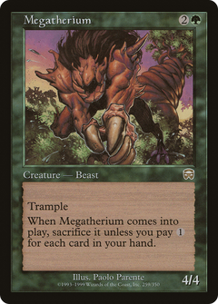 Megatherium - Foil
