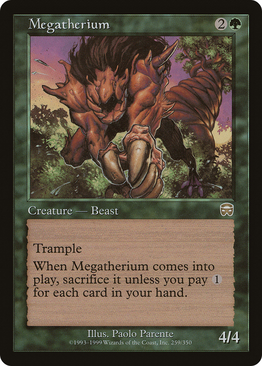 Megatherium - Foil