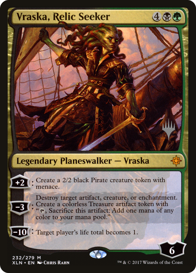 Vraska, Relic Seeker (232) (Promo Pack)
